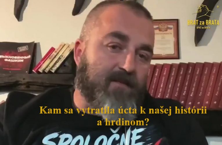 Kam sa vytratila úcta k našej histórii a hrdinom?